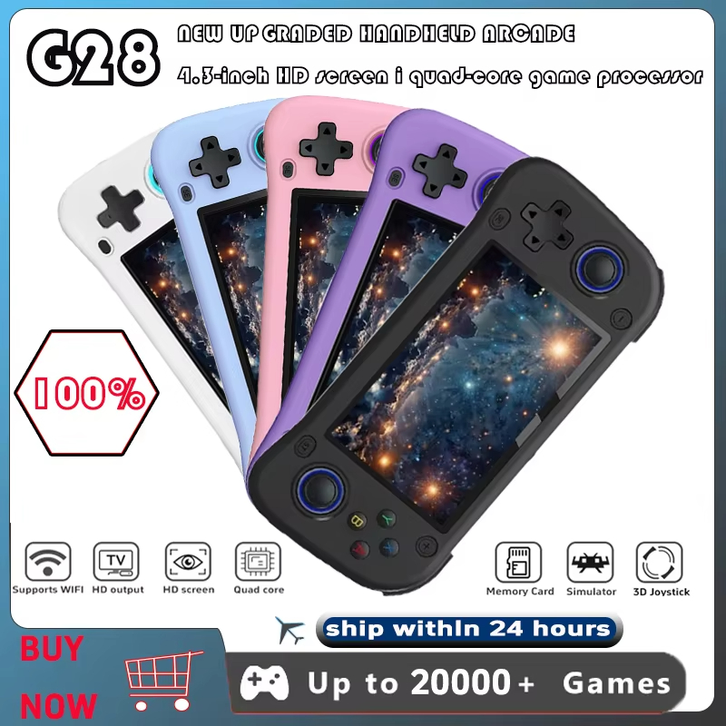Retro Gaming Device - G28 Retro Handheld Video Game Console