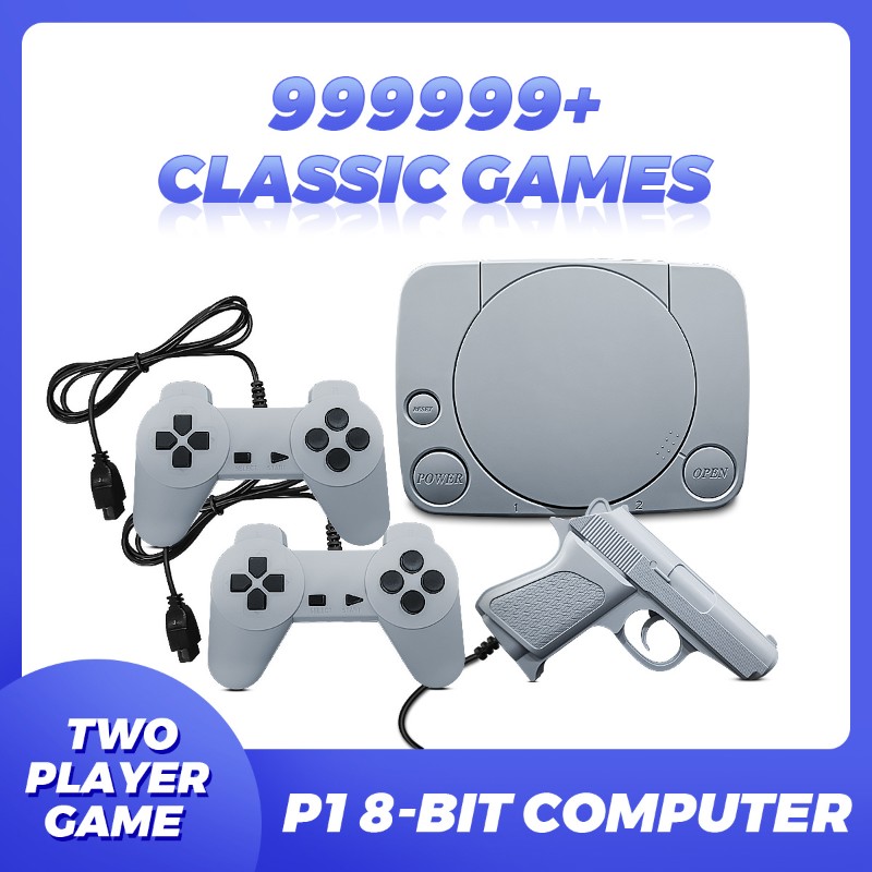 Retro Gaming Events - FC Plug-in console design, 8-bit game