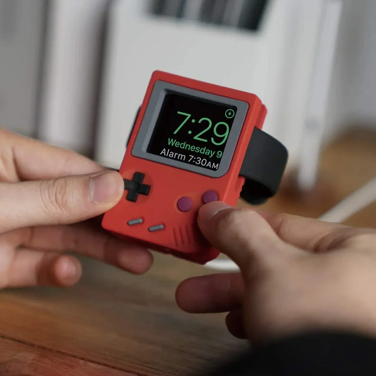 Retro Gaming Events - Silicone Holder for IWatch Charger Stand