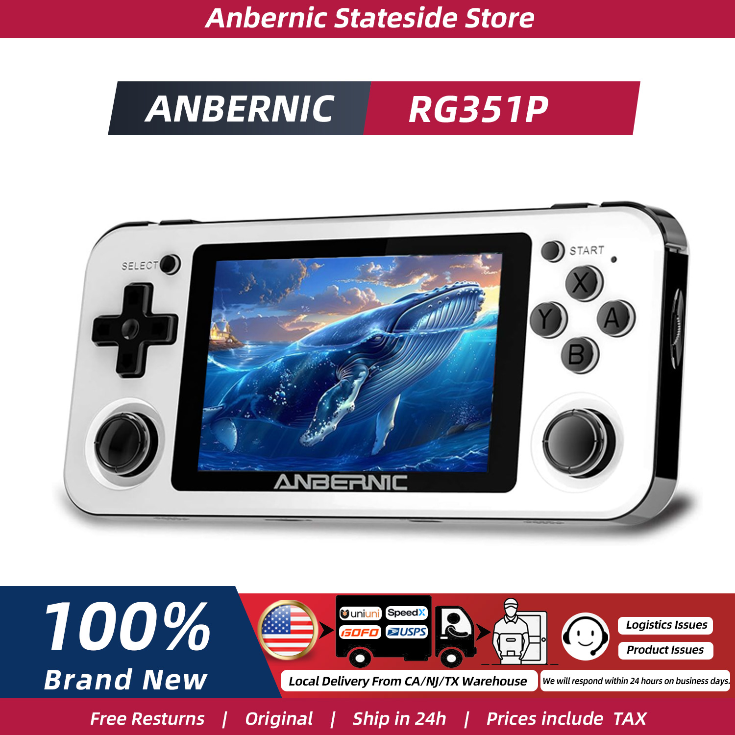 ANBERNIC RG351P Handheld Retro - огляд і ціна Retro Gaming Device