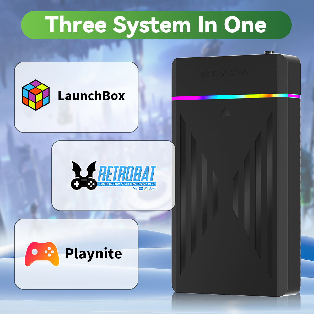 Portable 3TB Gaming HDD Video  - огляд і ціна Retro Gaming Device
