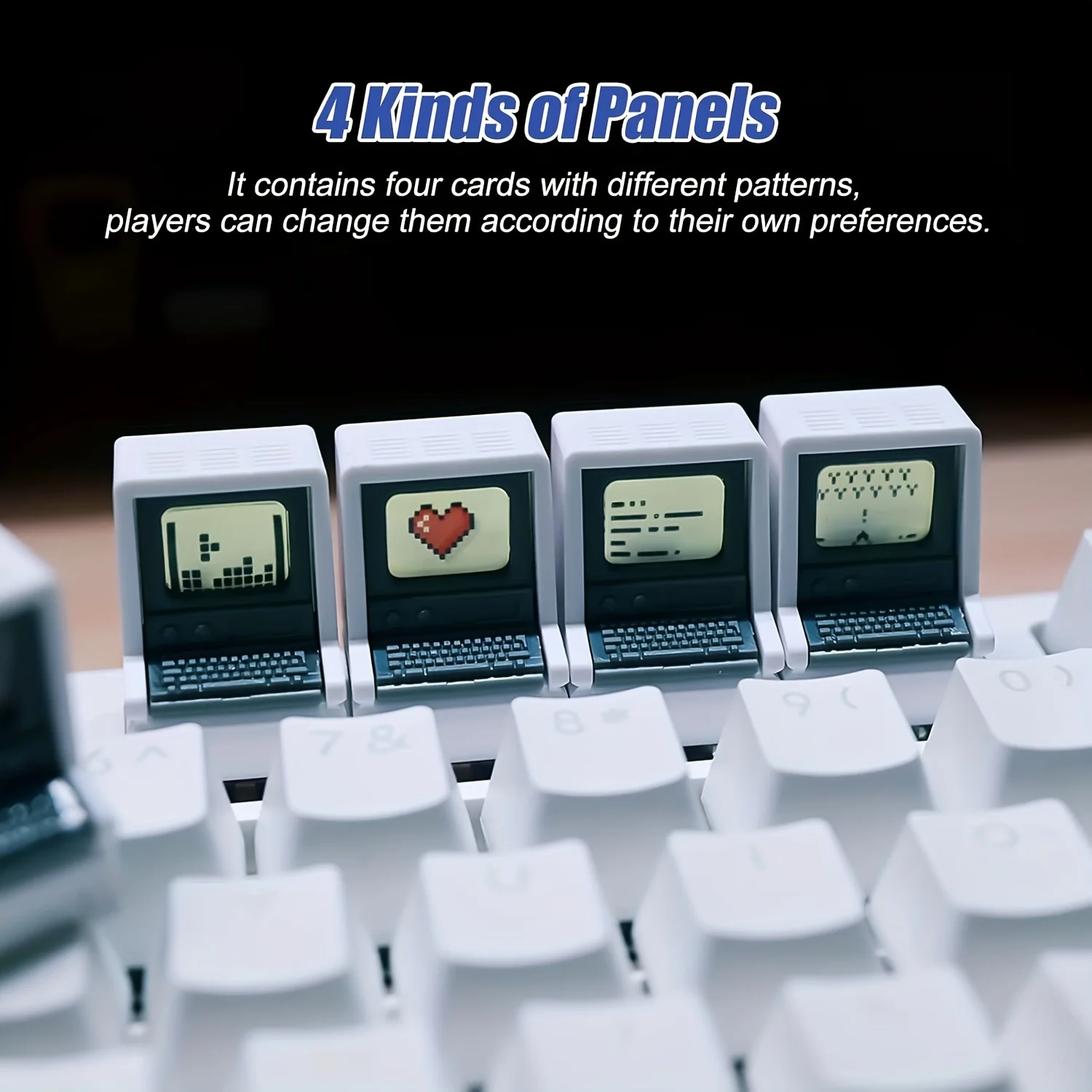 Retro Mac-Inspired Keycaps Dou - огляд і ціна Retro Gaming Mac