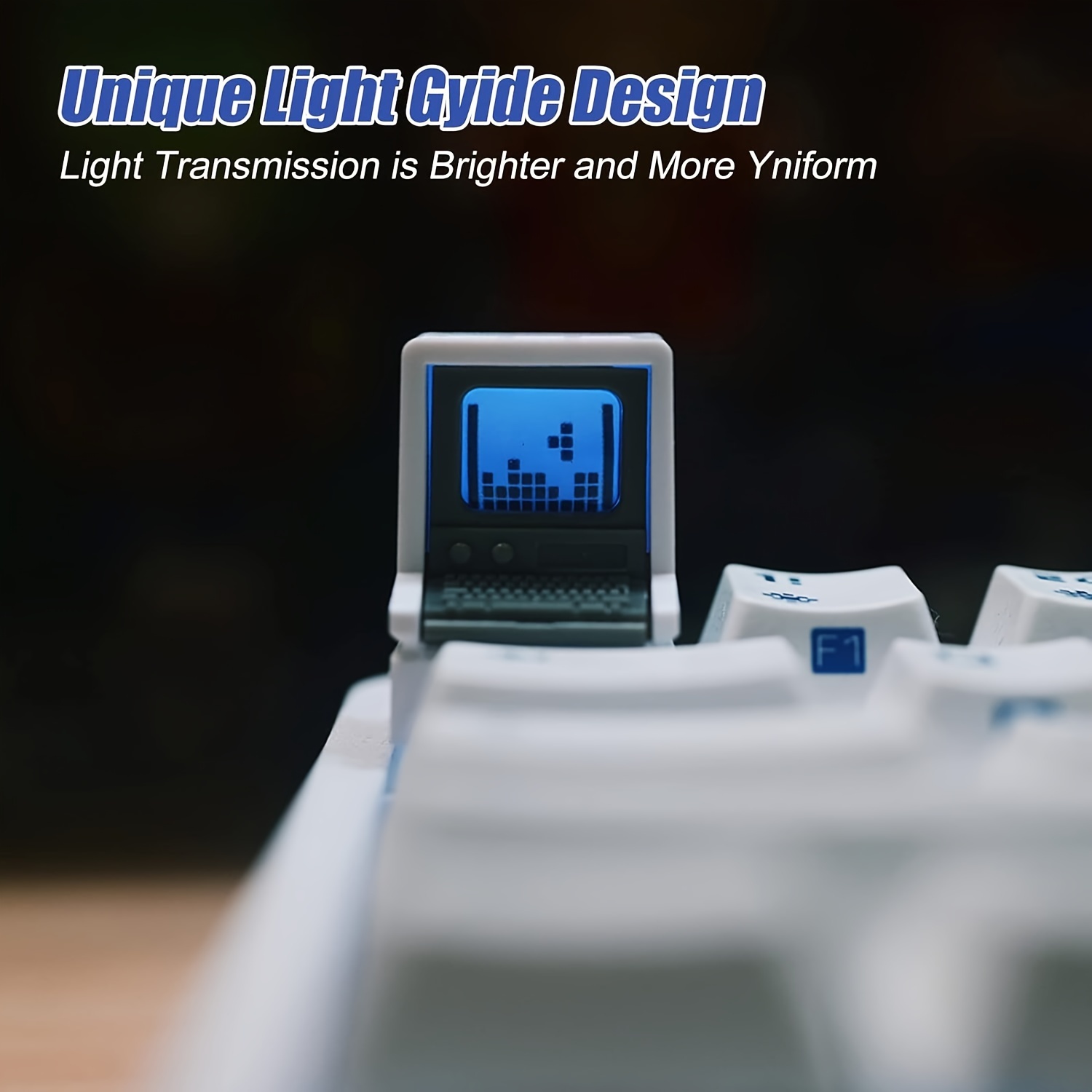 Retro Mac-Inspired Keycaps Dou - огляд і ціна Retro Gaming Mac