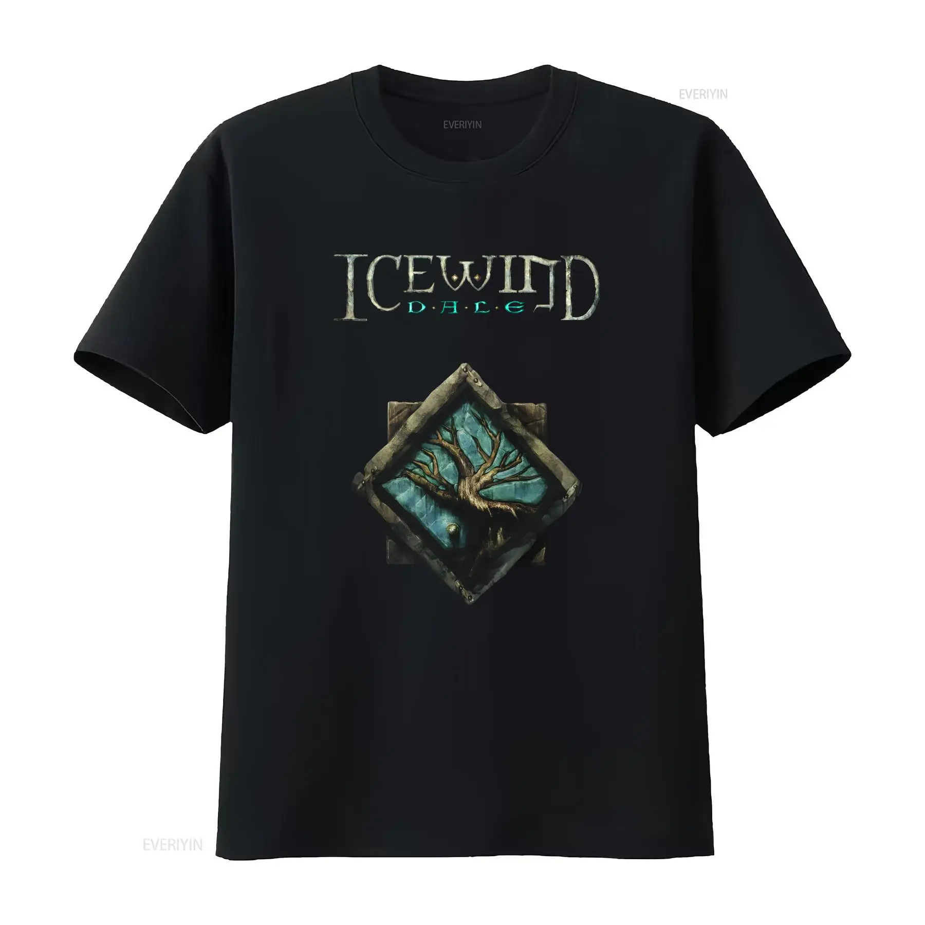 Icewind Dale Logo Classic Vide - огляд і ціна Retro Gaming Shirt