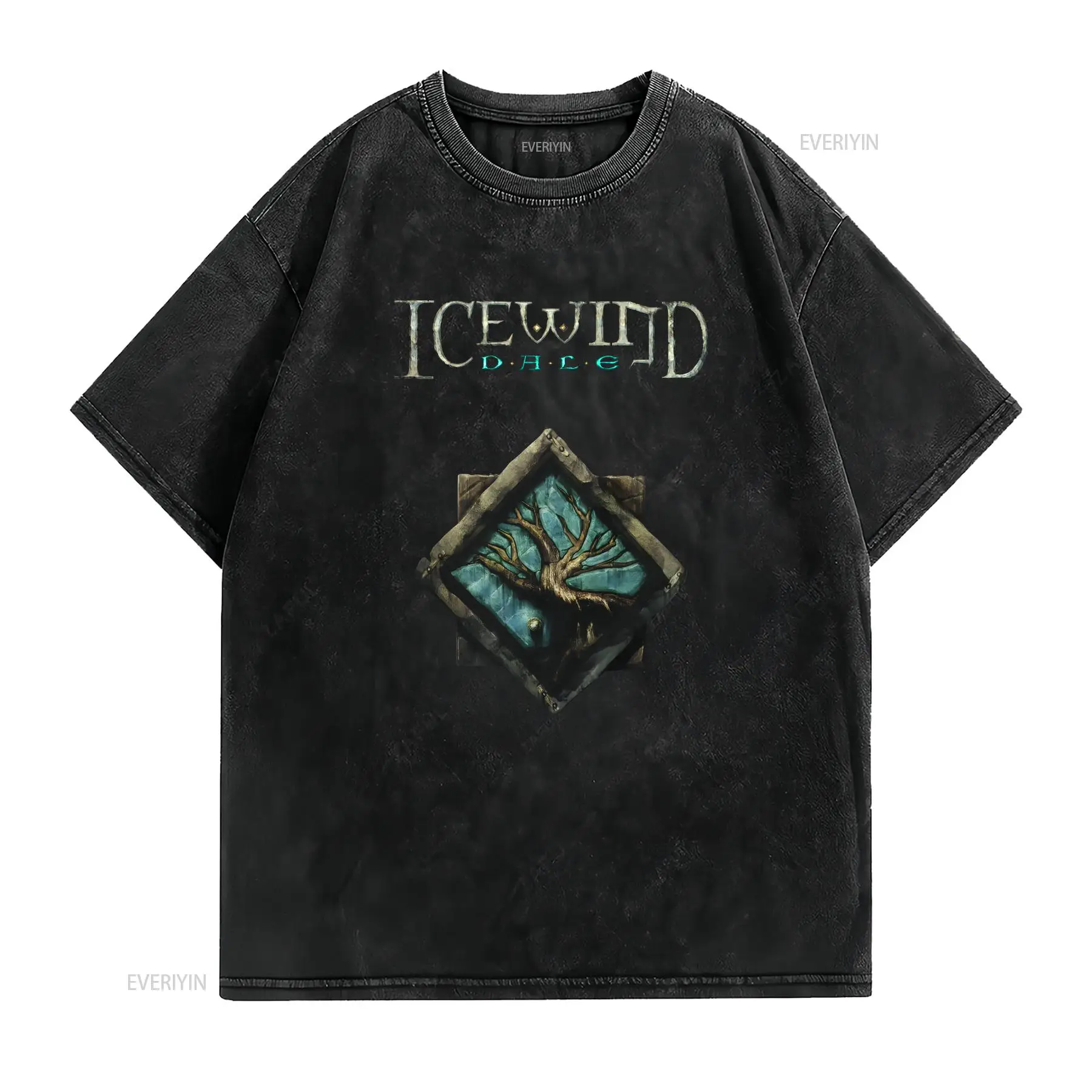 Icewind Dale Logo Classic Vide - огляд і ціна Retro Gaming Shirt