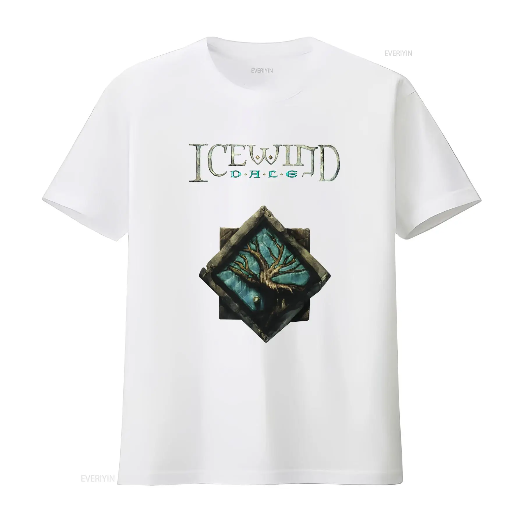 Icewind Dale Logo Classic Vide - огляд і ціна Retro Gaming Shirt