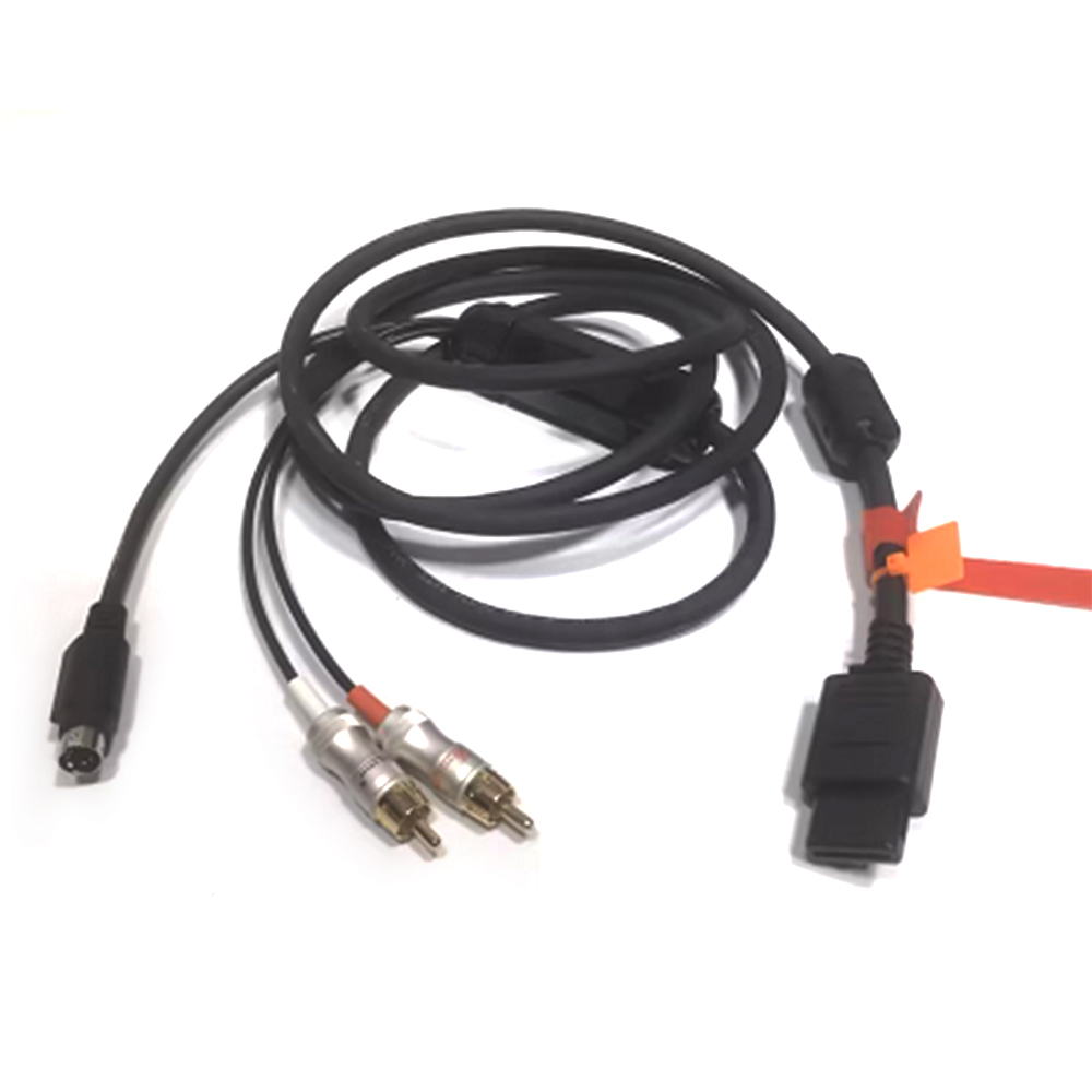 SFC N64 NGC S-Video Cable Shie - огляд і ціна Retro Gaming Events