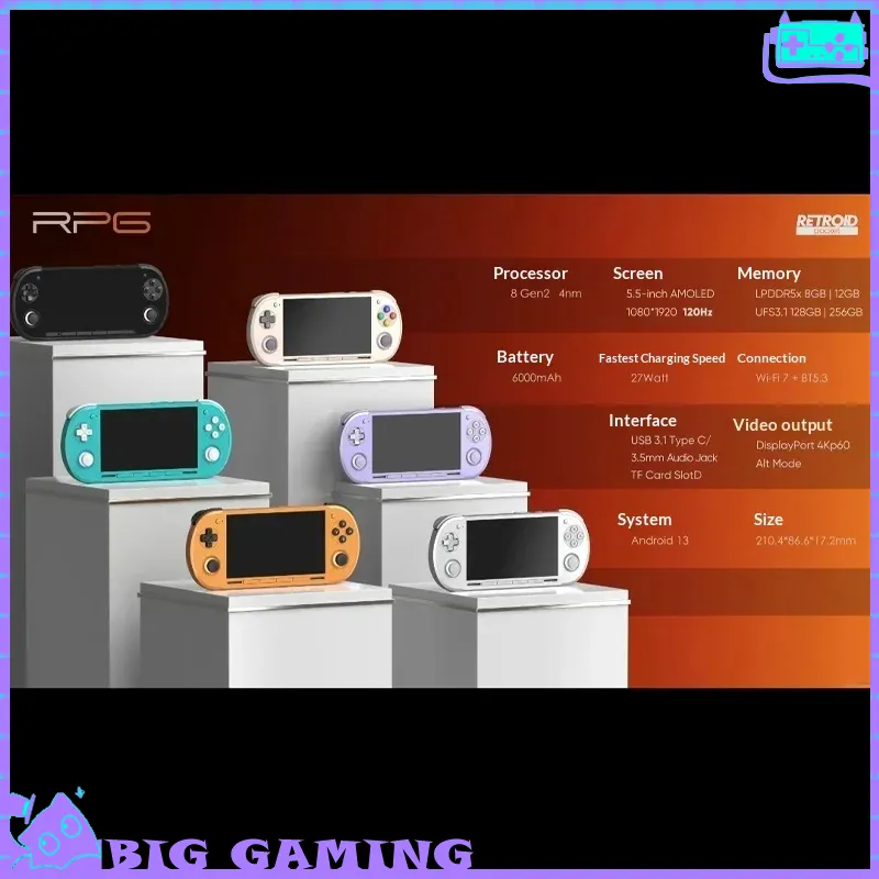 For Retroid Pocket G2 Gaming H - огляд і ціна Retro Gaming Nintendo