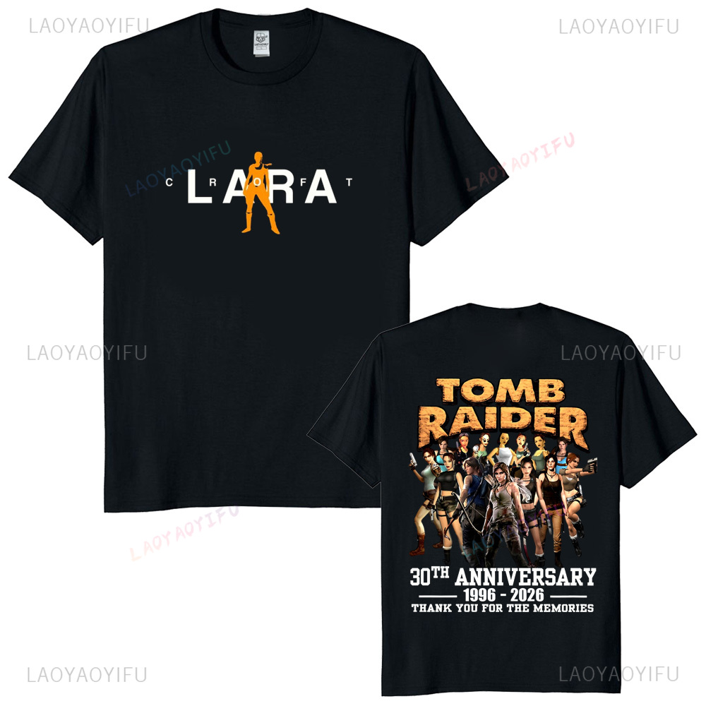 Tomb Raider 30th Anniversary U - огляд і ціна Retro Gaming Shirt