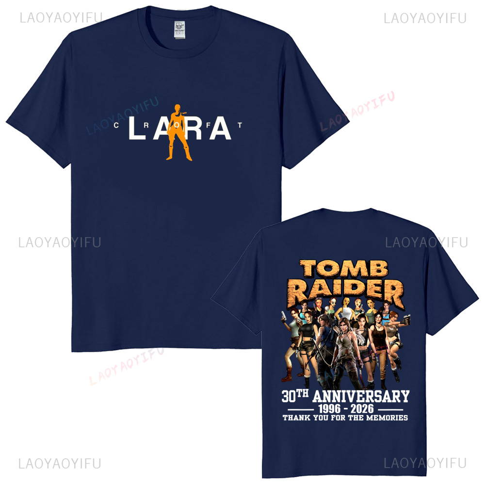 Tomb Raider 30th Anniversary U - огляд і ціна Retro Gaming Shirt