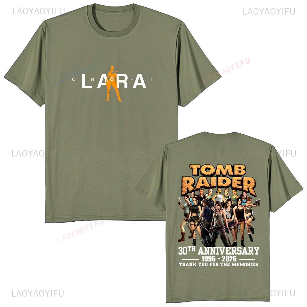Tomb Raider 30th Anniversary U - огляд і ціна Retro Gaming Shirt