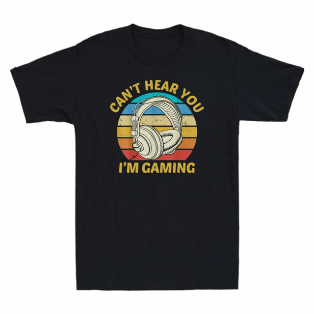 I'm Gaming Cotton Funny Retro  - огляд і ціна Retro Gaming Shirt
