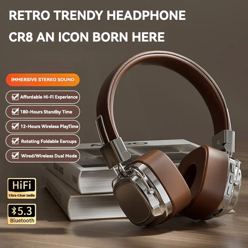 Retro Trendy Wireless Headphon - огляд і ціна Retro Gaming On Phone