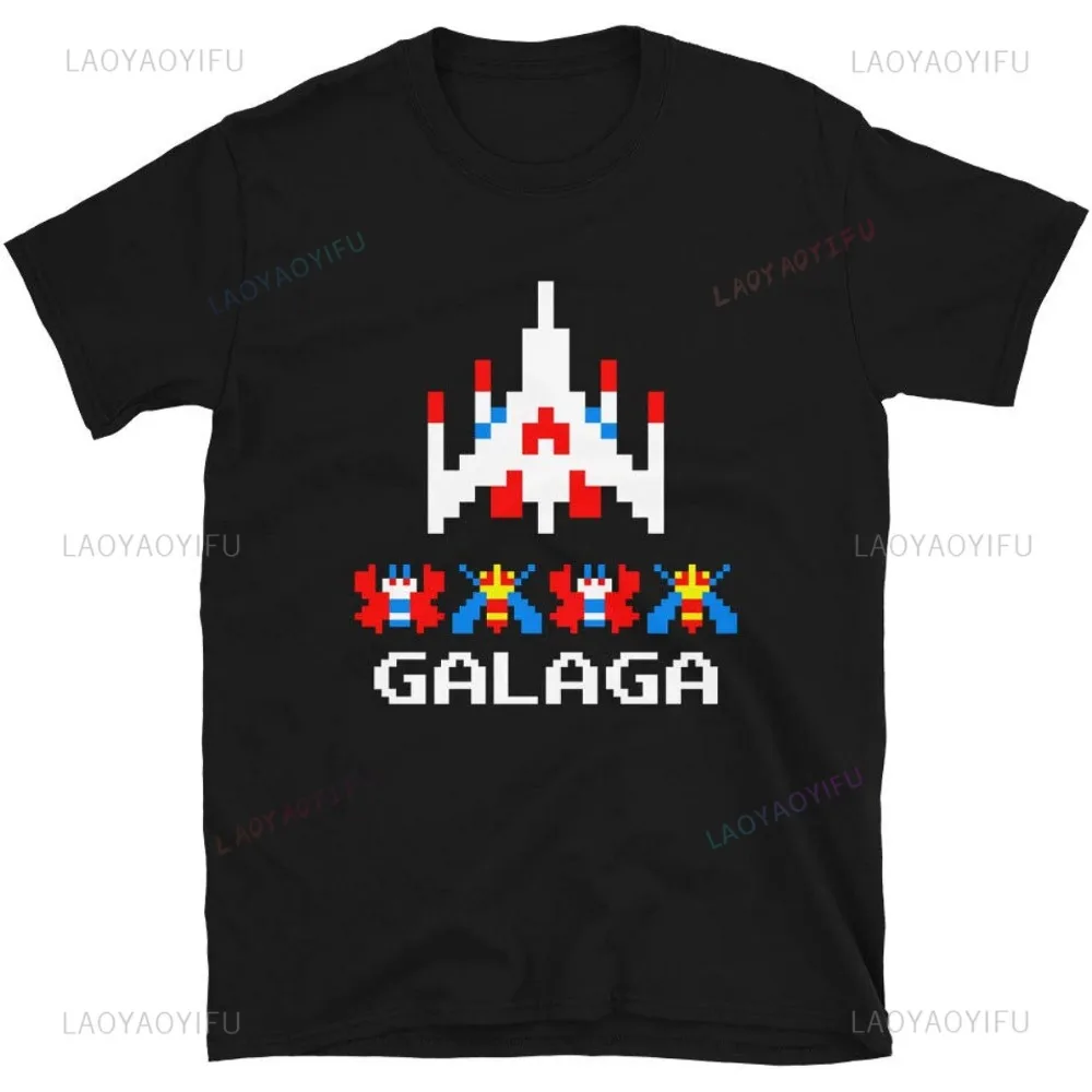 80s 70s Arcade Galaga Video Ga - огляд і ціна Retro Gaming Shirt