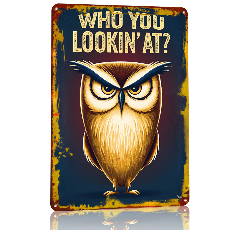 Who You Lookin’ At – Angry Owl - огляд і ціна Retro Gaming At