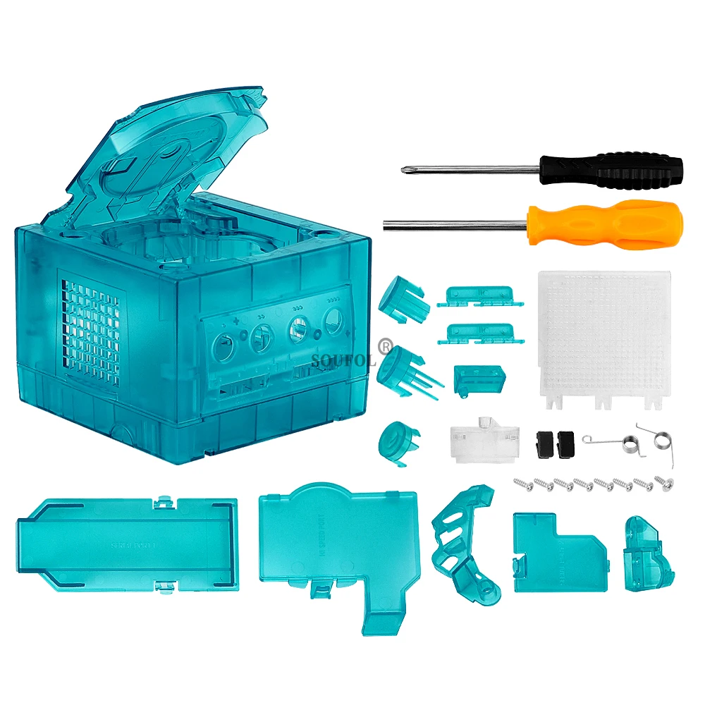 Ice Blue Replacement Case for  - огляд і ціна Retro Gaming Nintendo
