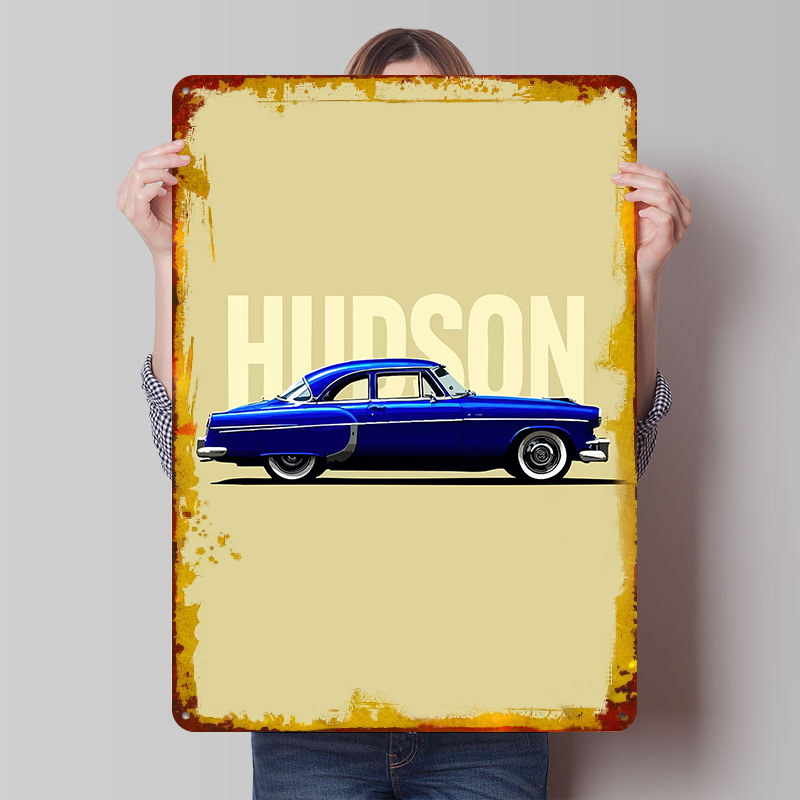 Blue Hudson Classic Car Tinpla - огляд і ціна Retro Gaming At