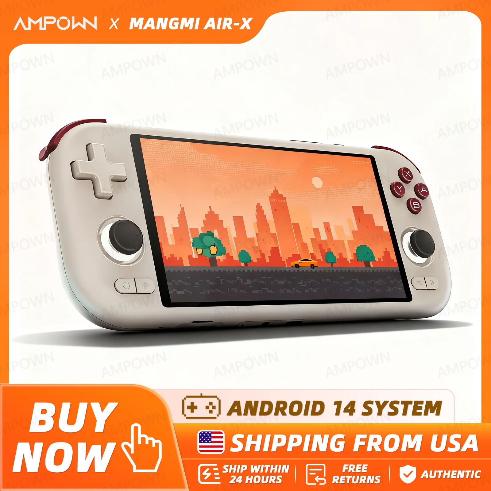 MANGMI AIR X Handheld Game Con - огляд і ціна Retro Gaming Device