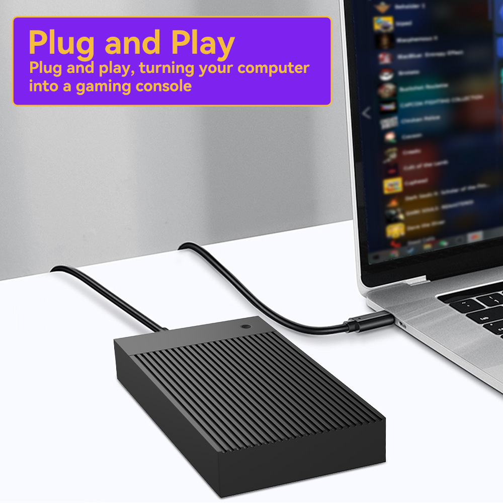Portable 4TB Gaming HDD with 5 - огляд і ціна Retro Gaming Nintendo