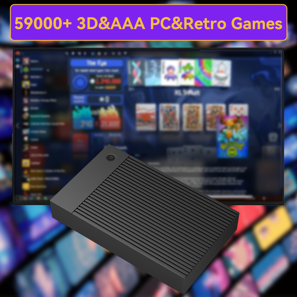 Portable 4TB Gaming HDD with 5 - огляд і ціна Retro Gaming Nintendo
