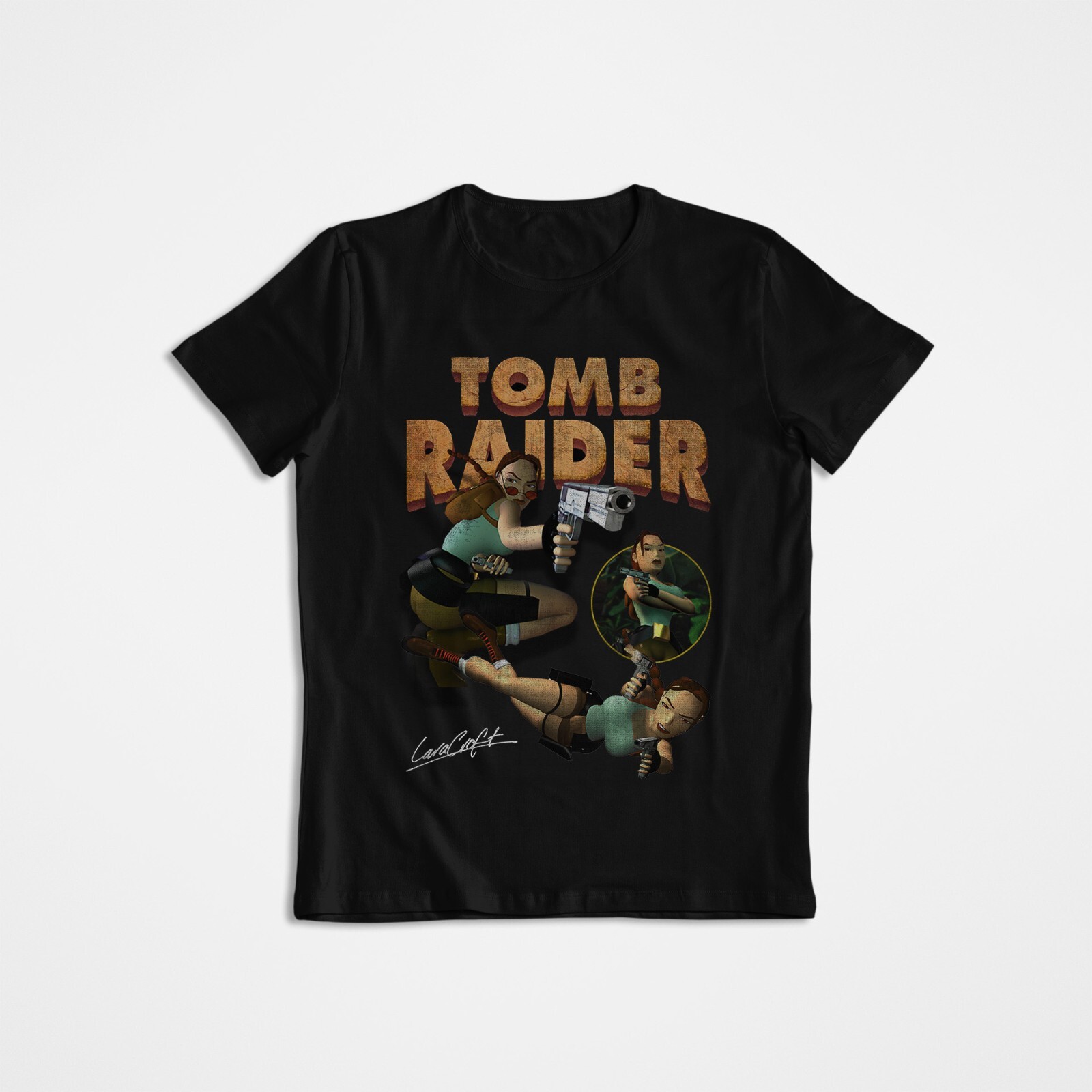 Tomb Raider, Lara Croft, Graph - огляд і ціна Retro Gaming Shirt
