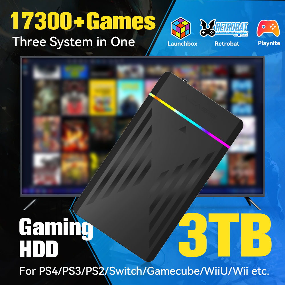 3TB Portable Gaming HDD Launch - огляд і ціна Retro Gaming Nintendo