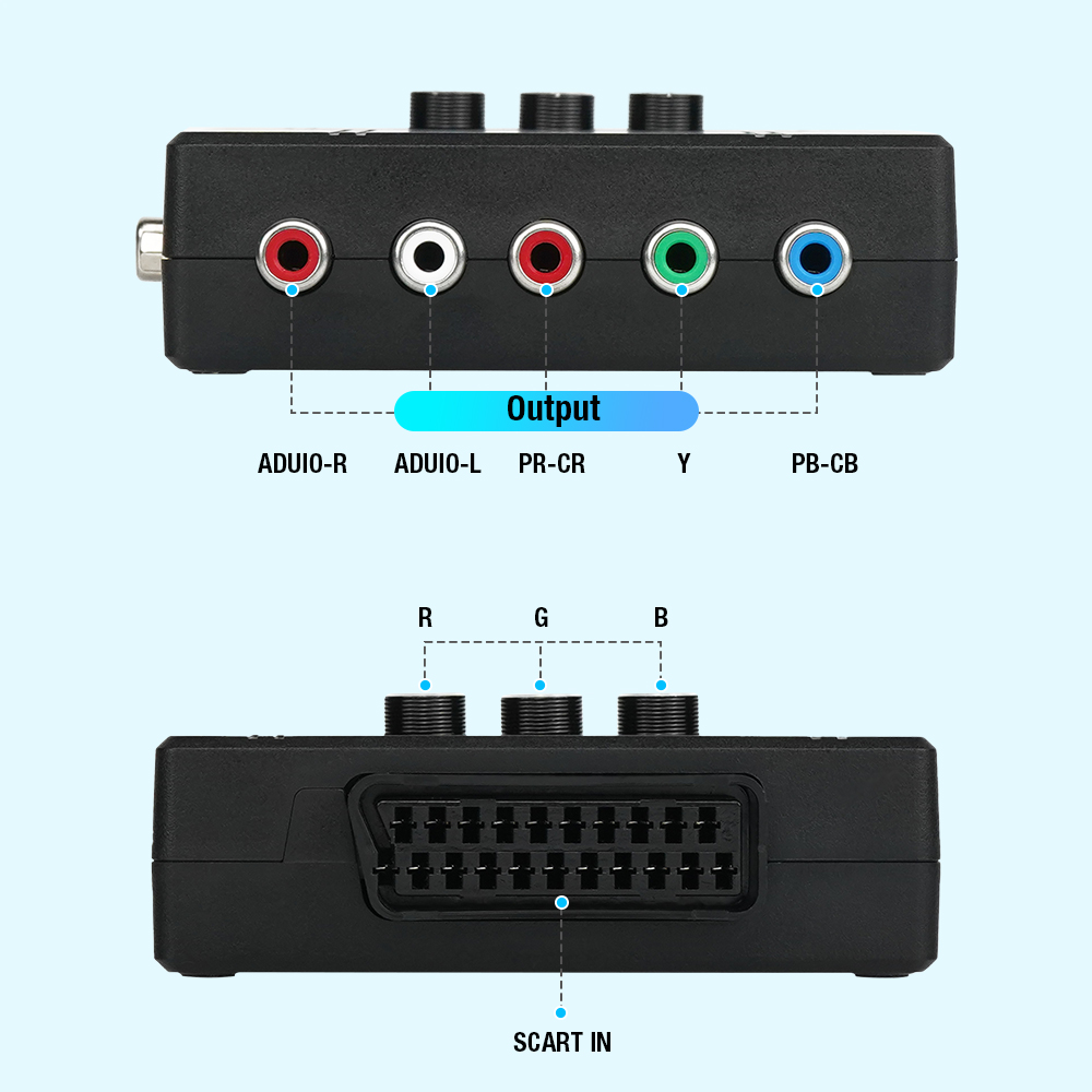 RGBS VGA to YPBPR Component Co - огляд і ціна Retro Gaming Events